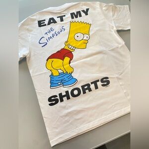 Fruit of Loom The Simpsons Bart Simpson Graphic Tee NWOT